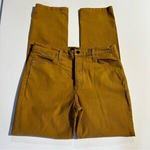 2/$30 NYDJ Mustard 5 Pocket Jeans Size 10